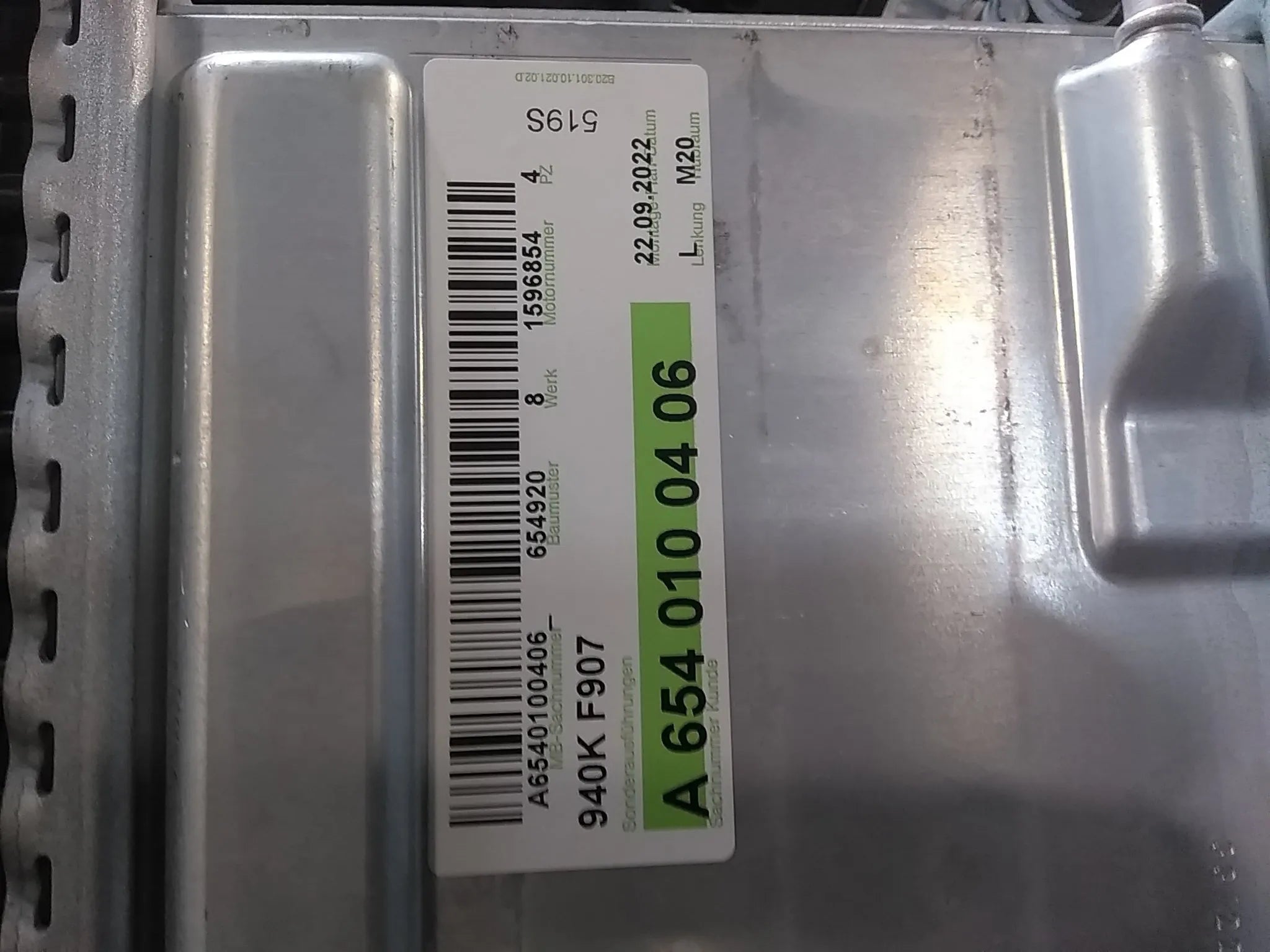 A6540100406: Motor für Mercedes-Benz