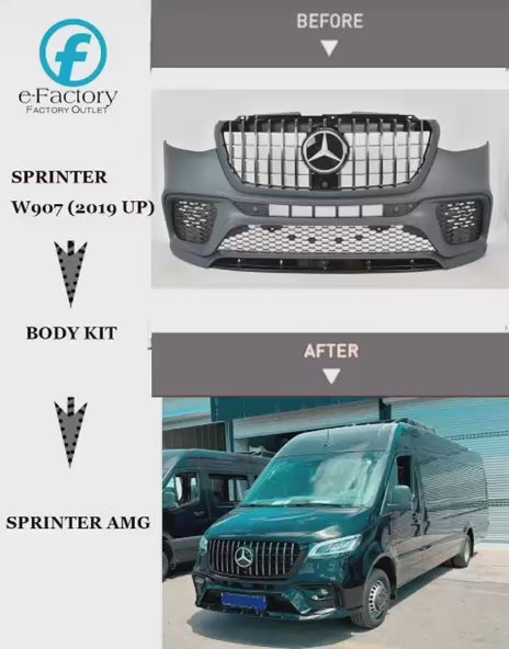 AMG Stostange Mercedes Benz Sprinter W907/910