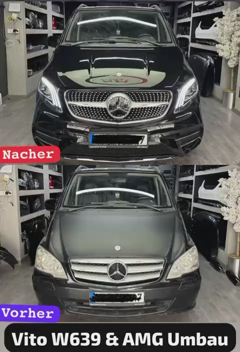 Mercedes W639 vito / viano update w447 amg bodykit